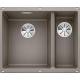Zlew BLANCO SUBLINE 340/160-U tartufo lewa (korek manual InFino) (523556)