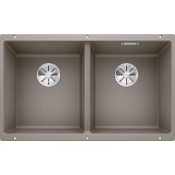 Zlew BLANCO SUBLINE 350/350-U tartufo (korek manual InFino) (523581)