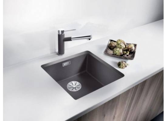 Zlew BLANCO SUBLINE 400-U kawowy (korek manual InFino) (523431)