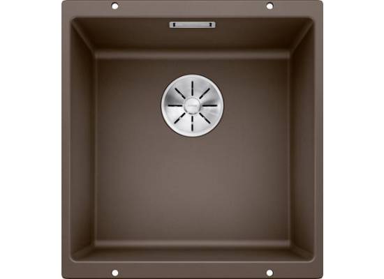 Zlew BLANCO SUBLINE 400-U kawowy (korek manual InFino) (523431)