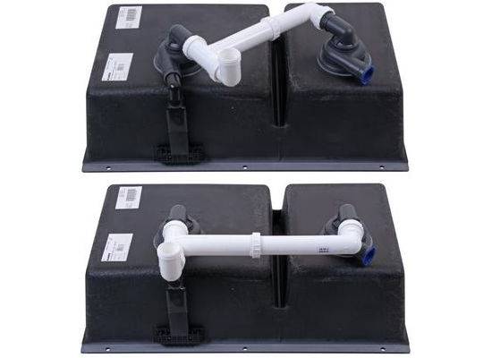 Zlew BLANCO SUBLINE 430/270-U tartufo (korek manual InFino) (523158)