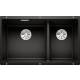 Zlew BLANCO SUBLINE 430/270-U czarny lewa (korek manual InFino) (525991)