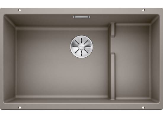 Zlew BLANCO SUBLINE 700-U LEVEL tartufo z koszykiem stalowym (korek manual InFino) (523459)