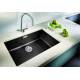 Zlew BLANCO SUBLINE 700-U czarny (korek manual InFino) (526001)