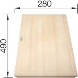 Deska BLANCO drewniana klon, 490x280, [COLLECTIS 6 S] (235844)