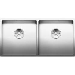 Zlew BLANCO CLARON 400/400-IF (korek manual InFino) 521617