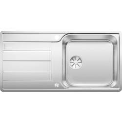 Zlew BLANCO CLASSIMO XL 6S-IF stal polerowana (korek auto InFino + sterowanie PushControl) (525327)
