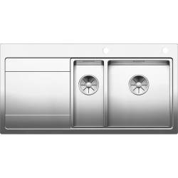 Zlew BLANCO DIVON II 6S-IF stal szlachetna prawa komora (korek auto InFino) 521662 *** zamów wycięcie otworów GRATIS ***