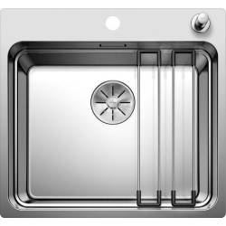 Zlew BLANCO ETAGON 500-IF/A z zestawem szyn (korek auto InFino) 521748