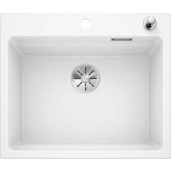 Zlew BLANCO ETAGON 6 biały (korek auto InFino + szyny) (524533) *** zamów wycięcie otworów GRATIS ***
