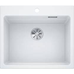 Zlew BLANCO ETAGON 6 biały (korek manual InFino + szyny) (524543) *** zamów wycięcie otworów GRATIS ***
