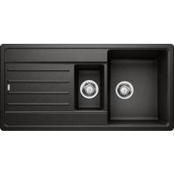 Zlew BLANCO LEGRA 6S czarny (korek MANUAL) (526086) *** zamów wycięcie otworów GRATIS ***