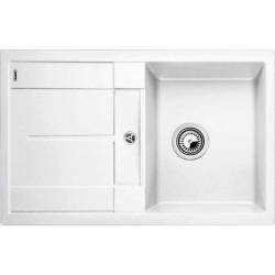 Zlew BLANCO METRA 45S BIAŁY (korek manual) (513187) *** zamów wycięcie otworów GRATIS ***