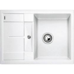 Zlew BLANCO METRA 45S COMPACT BIAŁY (korek manual) (519565) *** zamów wycięcie otworów GRATIS ***