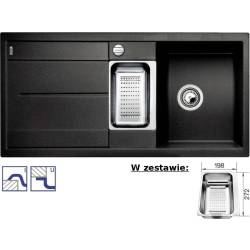 Zlew BLANCO METRA 6S ANTRACYT (korek auto + odsączarka) (513053) *** zamów wycięcie otworów GRATIS ***