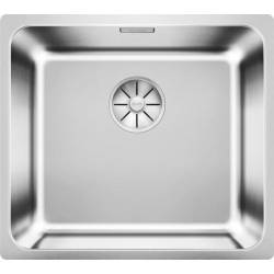 Zlew BLANCO SOLIS 450-U stal szczotkowana INOX (korek manual InFino) (526120)