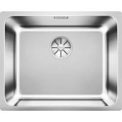 Zlew BLANCO SOLIS 500-IF stal szczotkowana INOX (korek manual InFino) (526123)
