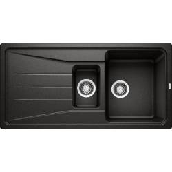 Zlew BLANCO SONA 6S czarny (korek manual) (525975) *** zamów wycięcie otworów GRATIS ***