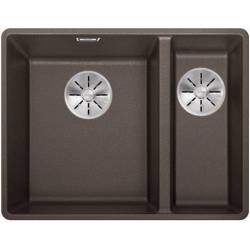 Zlew BLANCO SUBLINE 340/160-F kawowy (korek manual InFino) (523573)