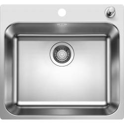 Zlew BLANCO SUPRA 500-IF/A stal szczotkowana INOX (korek AUTO) (526355)