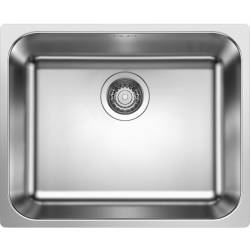 Zlew BLANCO SUPRA 500-IF stal szczotkowana INOX (korek MANUAL) (526351)