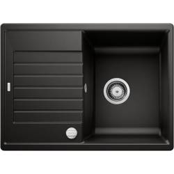 Zlew BLANCO ZIA 45S COMPACT czarny (korek auto) (526008) *** zamów wycięcie otworów GRATIS ***