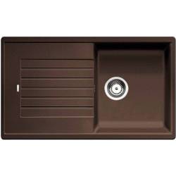 Zlew BLANCO ZIA 5S KAWOWY korek manual (520519) *** zamów wycięcie otworów GRATIS ***