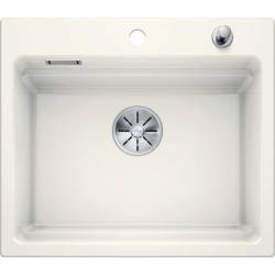 Zlew ceramiczny BLANCO ETAGON 6 Biały połysk, korek auto., InFino | Ceramika PuraPlus (525156)