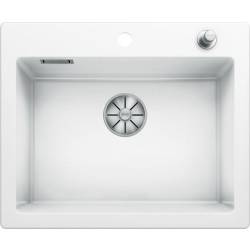 Zlew ceramiczny BLANCO PALONA 6 Biały połysk, korek auto., InFino | Ceramika PuraPlus (524731)
