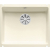 Zlew BLANCO SUBLINE 500-U magnolia połysk (korek manual InFino) (523734)