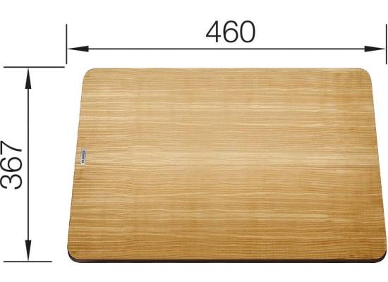 Deska BLANCO z drewna jesionowego do ZENAR XL 6S - 460x367mm (229411)