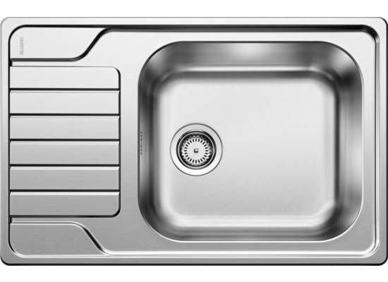 Zlew BLANCO DINAS XL 6S COMPACT stal szczotkowana (korek manual) (525121) *** zamów wycięcie otworów GRATIS ***