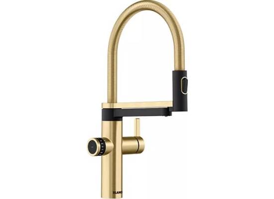 Bateria BLANCO EVOL-S PRO DRINK.FILTER satin gold (jasny złoty) (527430)