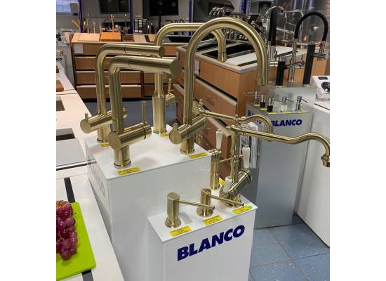 Dozownik BLANCO LIVIA satin gold (jasny złoty) (526698)