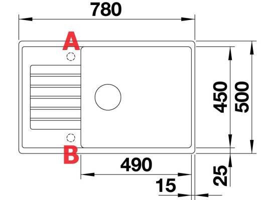 Zlew BLANCO ZIA XL 6S COMPACT biały (korek manual) (523277) *** zamów wycięcie otworów GRATIS ***