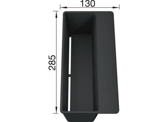 Wkładka z tworzywa BLANCO SITYBox lava grey (235494)