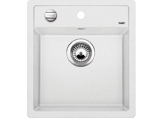 Zlew BLANCO DALAGO 45-F BIAŁY (korek auto) (517169) *** zamów wycięcie otworów GRATIS ***