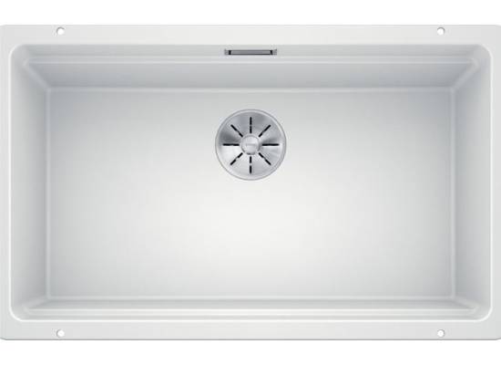 Zlew BLANCO ETAGON 700-U PuraDur Biały, InFino, szyny (525171)
