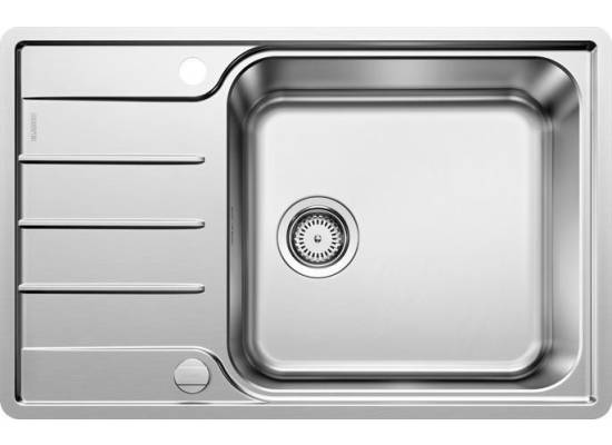 Zlew BLANCO LEMIS XL 6S-IF COMPACT stal szczotkowana (korek AUTO) (525110) *** zamów wycięcie otworów GRATIS ***