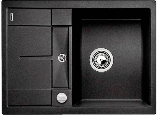 Zlew BLANCO METRA 45S COMPACT ANTRACYT (korek auto) (519572) *** zamów wycięcie otworów GRATIS ***