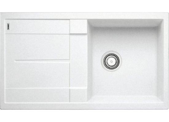 Zlew BLANCO METRA 5S BIAŁY (korek manual) (513205) *** zamów wycięcie otworów GRATIS ***