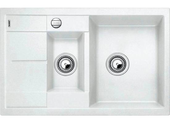 Zlew BLANCO METRA 6S COMPACT BIAŁY (korek auto) (513468) *** zamów wycięcie otworów GRATIS ***