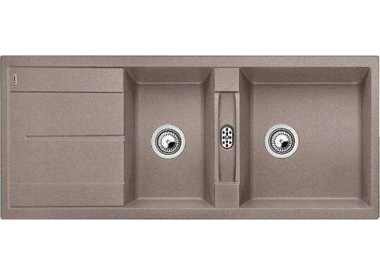 Zlew BLANCO METRA 8S TARTUFO (korek manual) (517357) *** zamów wycięcie otworów GRATIS ***