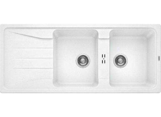 Zlew BLANCO SONA 8S BIAŁY (korek manual) (519701) *** zamów wycięcie otworów GRATIS ***