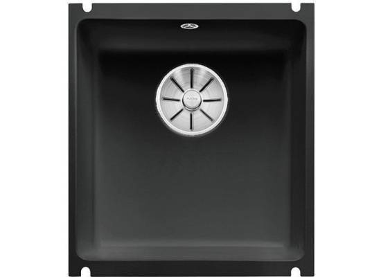 Zlew BLANCO SUBLINE 375-U czarny (korek manual InFino) (523732)
