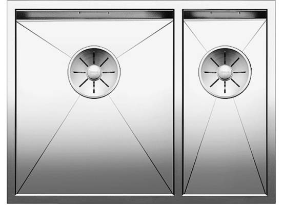 Zlew BLANCO ZEROX 340/180-U komora lewa (korek manual InFino) 521613