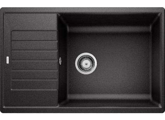 Zlew BLANCO ZIA XL 6S COMPACT czarny (korek manualny) (526019) *** zamów wycięcie otworów GRATIS ***