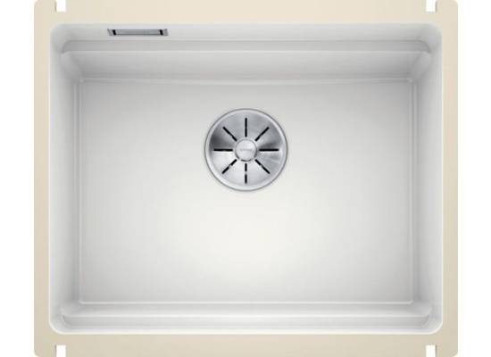 Zlew ceramiczny BLANCO ETAGON 500-U Biały połysk, InFino | Ceramika PuraPlus (525149)
