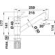 Bateria BLANCO WEGA-S II chrom (526416)
