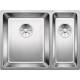 Zlew BLANCO ANDANO 340/180-U stal szlachetna lewa (korek manual InFino) 522979